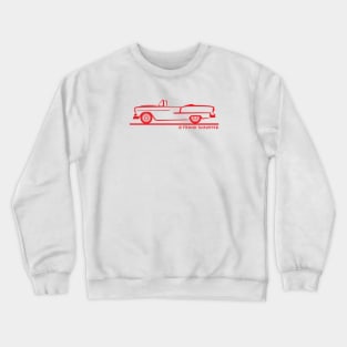 1955 Chevy 2-10 Convertible Bel Air Crewneck Sweatshirt